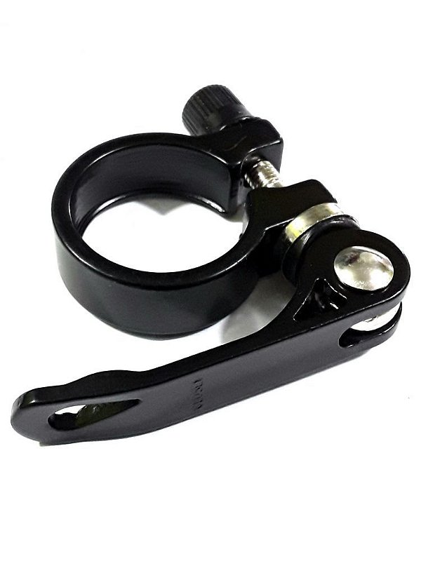 Abraçadeira De Selim Importada Alumínio 27.2mm Com Blocagem