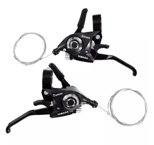 Alavanca Mtb Rapid Fire Yamada Aluminio 3x7 21v C Manete Par