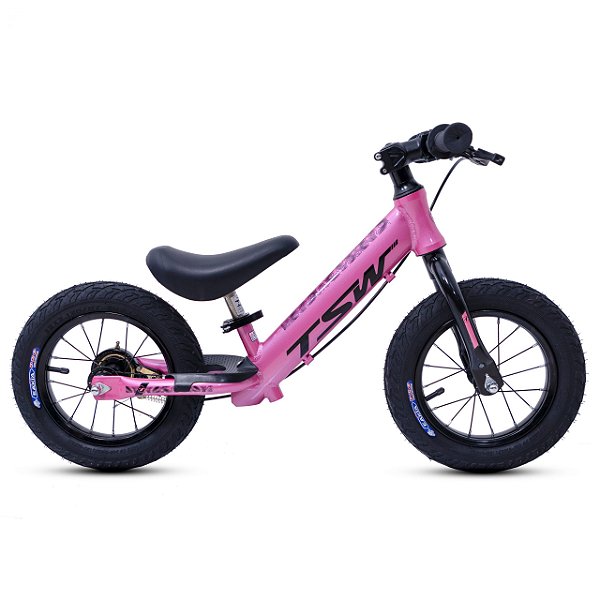 Bicicleta Infantil Criança Balance Bike Alumínio Tsw Pk