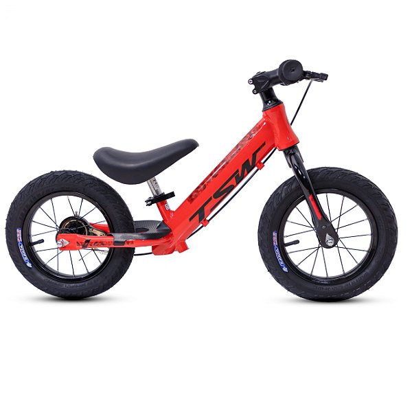 Bicicleta Infantil Criança Balance Bike Alumínio Tsw Vm