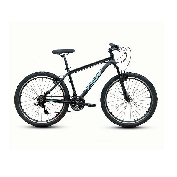 Bicicleta Ciclismo Bike Mtb Tsw Ride 26x17 21v Vbrake Pt/Az