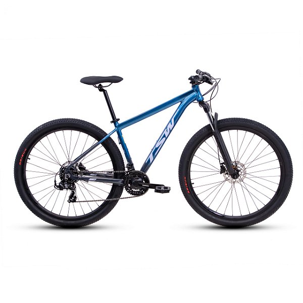 Bicicleta Ciclismo Bike Mtb Tsw Ride Plus 29 21v Az/Cz T17