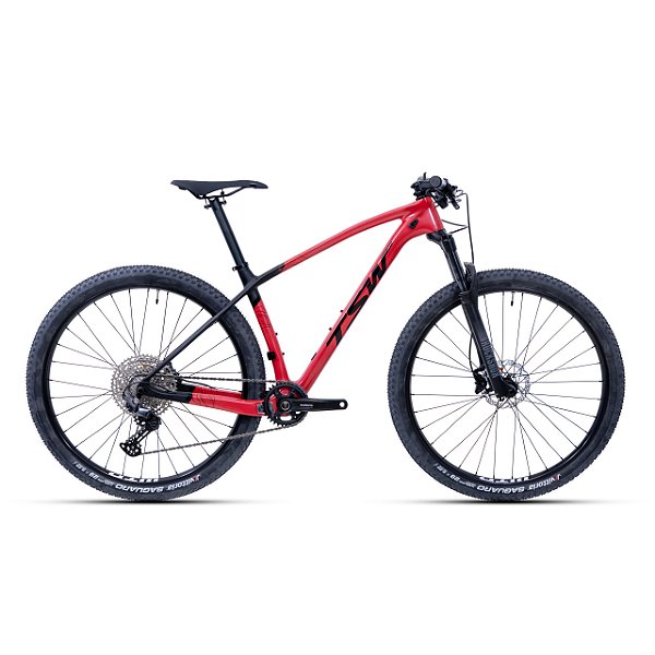 Bicicleta Ciclismo Mtb Tsw Evo Quest Carbon 29x17.5 Verm 12v