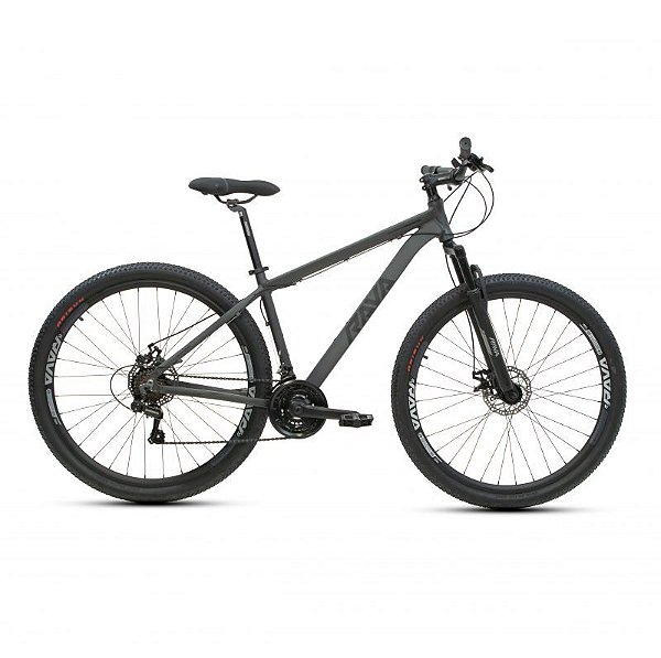 Bicicleta Ciclismo Mtb Rava Pressure 29x15.5 21v Mec Cz-Pto