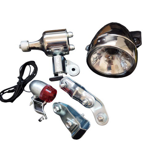 Farol Dínamo Bicicleta Bike Retro Antigo Elephant 12v 6w