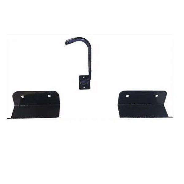 Suporte Parede P/ Bicicleta Horizontal  Apoio Roda Metallini