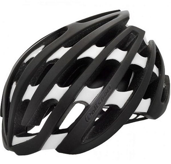 Capacete Bicicleta MTB Speed Polisport Light Road Pt/Bco L