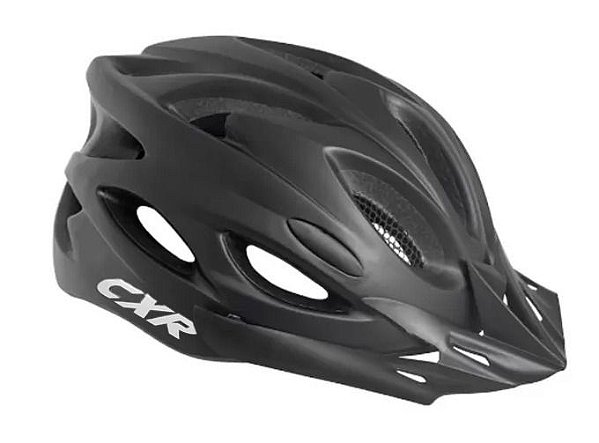 Capacete Ciclismo Bicicleta Bike C/ Pisca Inmold Cxr Preto