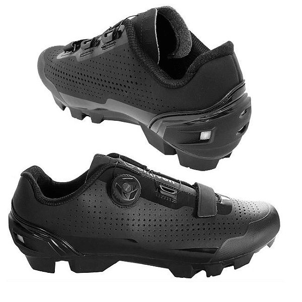 Sapatilha Bicicleta Ciclismo MTB Elleven Disco Preto 40BR