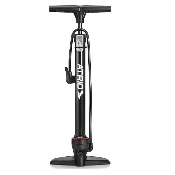 Bomba de Pé Ar Pneu Bicicleta Atrio BI230 120 Psi Manômetro