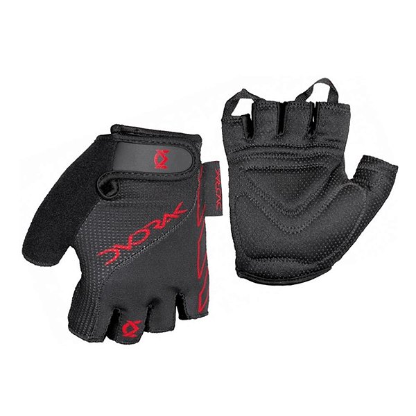 Luva Proteção Bicicleta MTB Speed Dvorak 8041 Aberta Pt/Vm XL