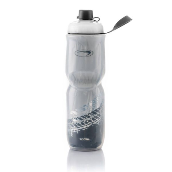 Caramanhola Garrafa Squeeze Ptk Rastro Térmica 700Ml Branco