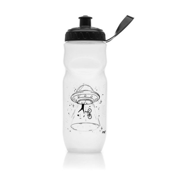 Caramanhola Garrafa Squeeze Ptk For Fun Ovni 650Ml Branca
