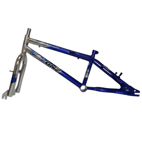 Kit Quadro e Garfo Aço DNZ Aro 20 Freestyle Fly Cross Bmx