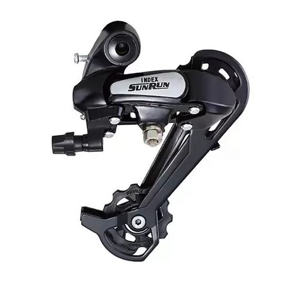 Cambio Traseiro Bicicleta Bike MTB Sunrun Cage Longo 7V 43D