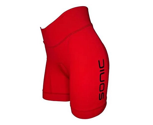 Bermuda Roupa Sonic Energy Colors Vermelho