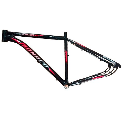 Quadro Bicicleta Bike MTB Monaco Storm 29x19 Pt/Vm/Gf