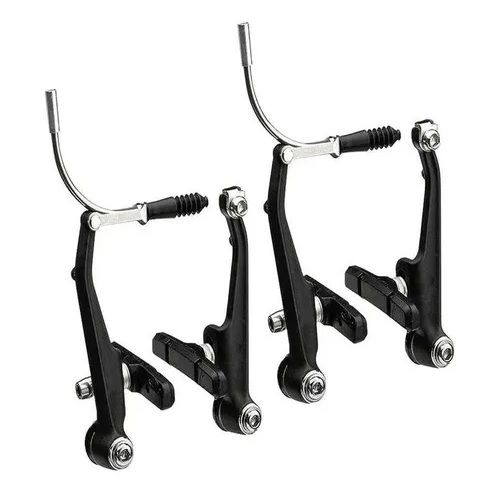 Freio V-Brake Aluminio Bicicleta C/ Sapata Orbital Preto
