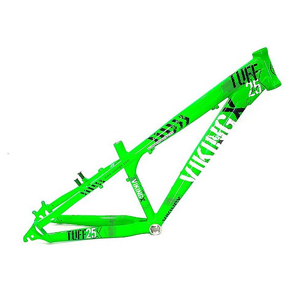 Quadro Bicicleta Bike Bmx Wheeling Vikingx Tuff X25 Verde
