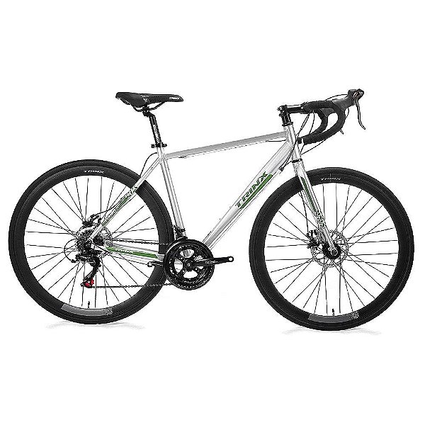 Bicicleta Speed Trinx Tempo 2.1 Cz/Vd 14v Mec T54 BIKERNAUTA