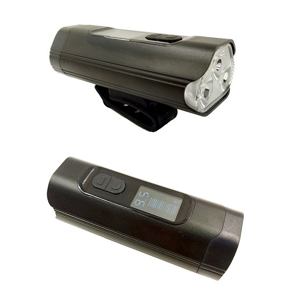 Farol Lanterna Bicicleta Bike Absolute Prime 1600 Power Bank