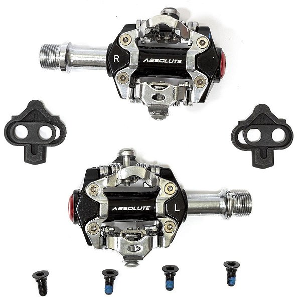 Pedal Mtb Encaixe Clip Trava Bicicleta Bike Absolute Wild