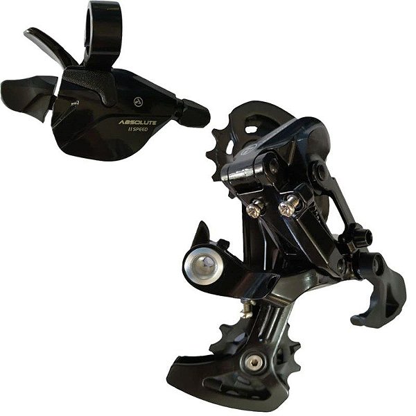 Kit Bicicleta Transmissão Bike Mtb Absolute Prime 12v Preto