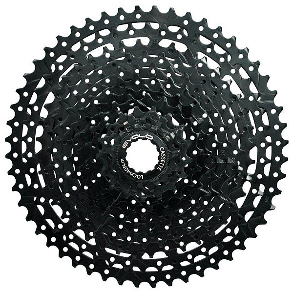 Cassete K7 Engrenagem Bicicleta Bike Evolo 12V 11/52D Preto