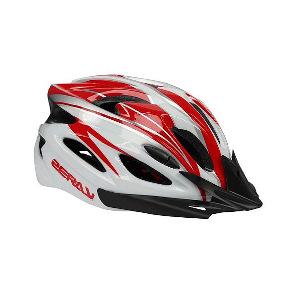 Capacete Bicicleta Bike MTB Zeray Tour Br/Vm Tam.G