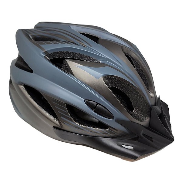 Capacete Bicicleta Ciclismo Mtb Elleven G Titanio/Cinza