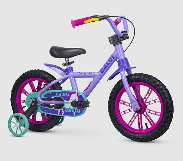 Bicicleta Ciclismo Infantil Nathor Aro 14 Cecizinha Caloi