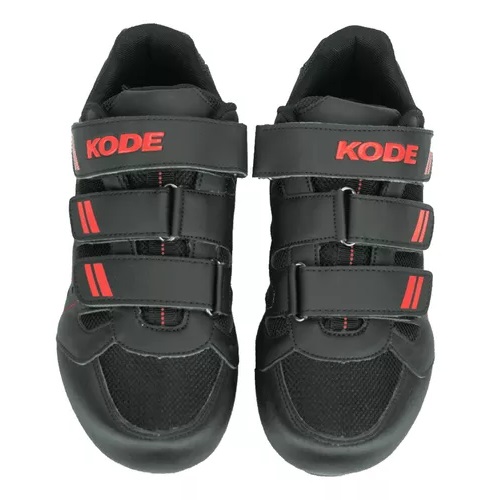 Sapatilha Bicicleta Ciclismo MTB Kode Active Preto/Vermelho