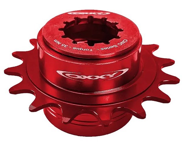 Conjunto Cog Espaçadores e Cog 15 DentesFreehub HG Oxxy Varias Cores
