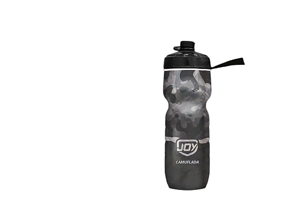 Caramanhola Garrafa Squeeze Térmica Camuflada Bico Automatica 590ml