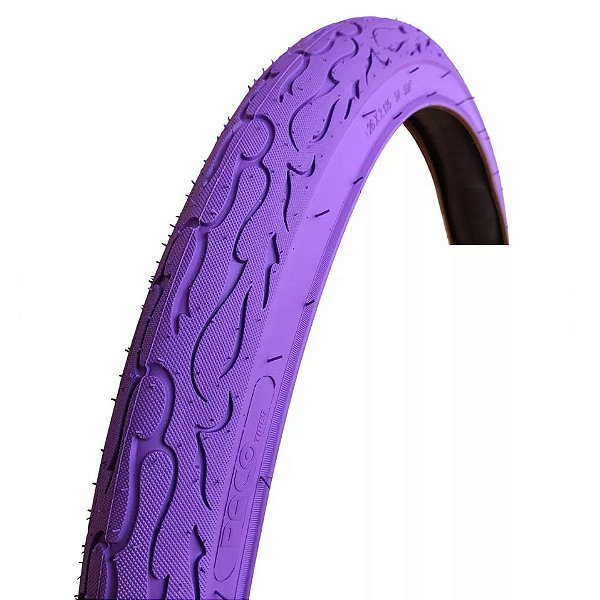 Pneu Aro 26X2.125 Padrao Flame 54-559 Roxo Paco
