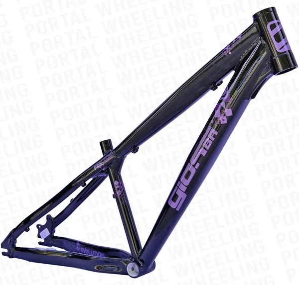 Quadro Bike Bicicleta BMX Wheeling Grau GIOS FRX-EVO 26X13,5 Preto