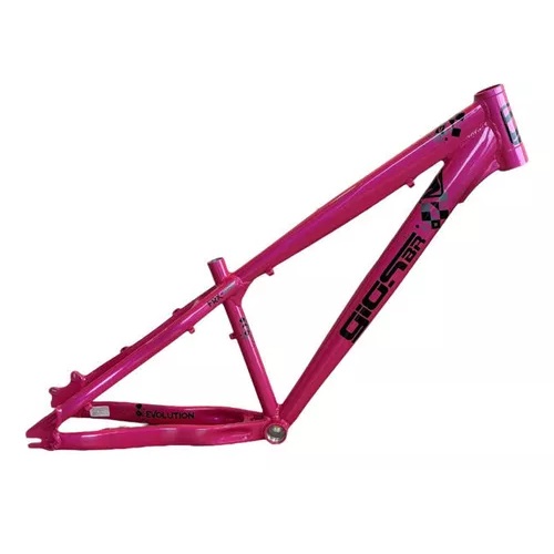Quadro Bike Bicicleta BMX Wheeling Grau GIOS FRX-EVO 26X13,5 Rosa
