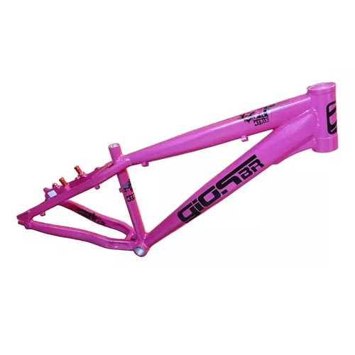 Quadro Bike Bicicleta BMX Wheeling Grau GIOS 4-TRIX Wheeling 26X14 Rosa