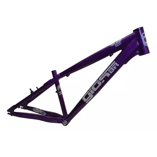 Quadro Bike Bicicleta BMX Wheeling Grau GIOS 4-TRIX Wheeling 26X14 Roxo