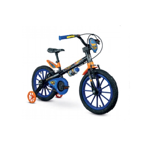 Bicicleta Bike Infantil Criança Kids Aro 16 Nathor HotWheels