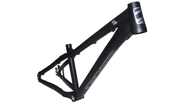 Quadro Bike Bicicleta BMX Wheeling Grau GIOS DJ Wheeling 26X13.5" Preto Fosco / Adesivo Preto Brilhante