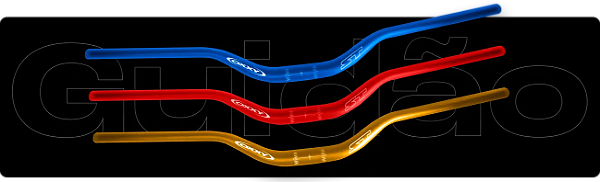 Guidão Bicicleta Bike BMX Oxxy All Ride 31,8mm Rise 40mm Cores Diversas