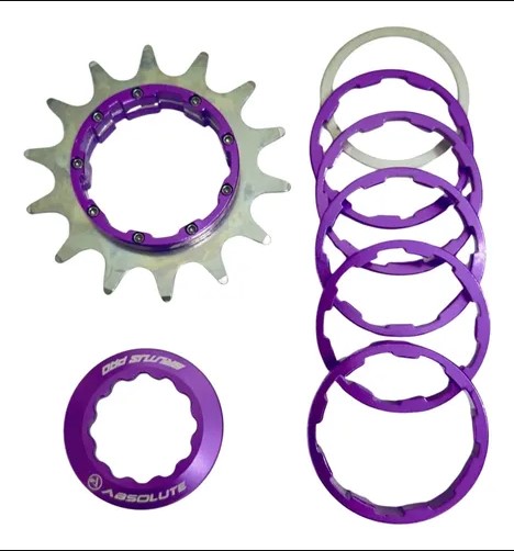 KIT SINGLE SPEED ABSOLUTE BRUTUS PRO 16 DENTES
