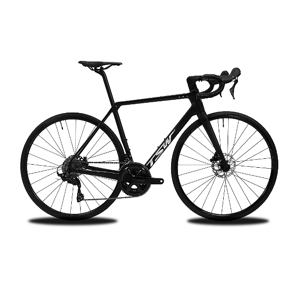 Bicicleta Ciclismo Speed Tsw TR1 Climb Carbono 105 24v Freio Hidráulico 2025 Preta