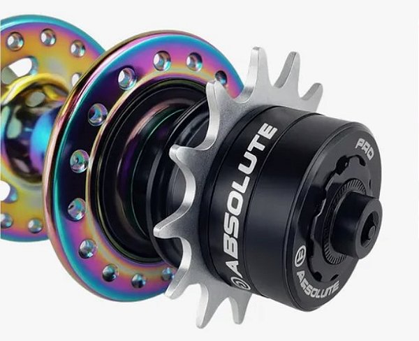 KIT SINGLE SPEED ABSOLUTE BRUTUS PRO 14 DENTES  PRETO