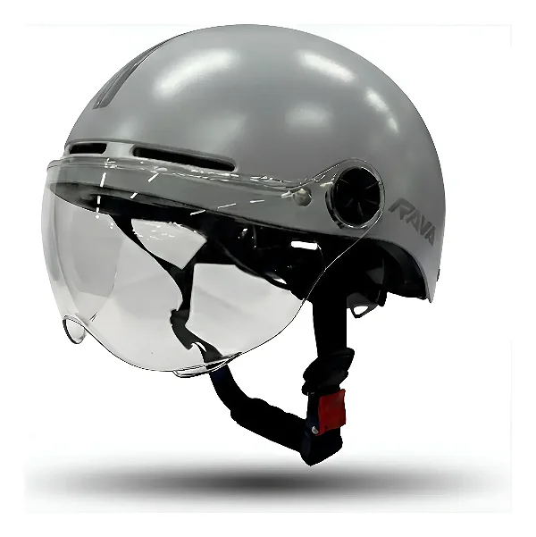 CAPACETE E-BIKE RAVA CINZA 58-62 CINZA