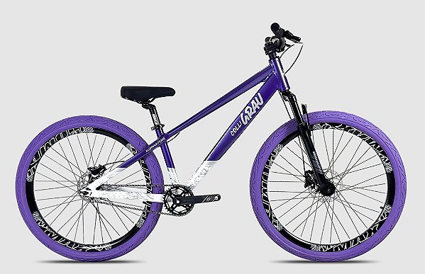 BICICLETA COLLI GRAU SPORT ALUMINIO A.26 (S) MODELO 2026 VIOLETA/BRANCO (BIKERNAUTA)