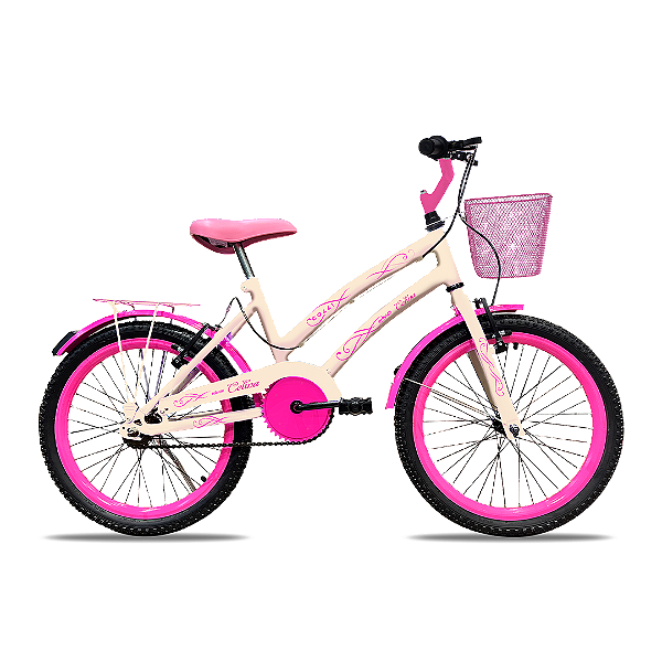 BICICLETA COLLI CELINA ARO 20 S/MARCHAS BEGE (BIKERNAUTA)