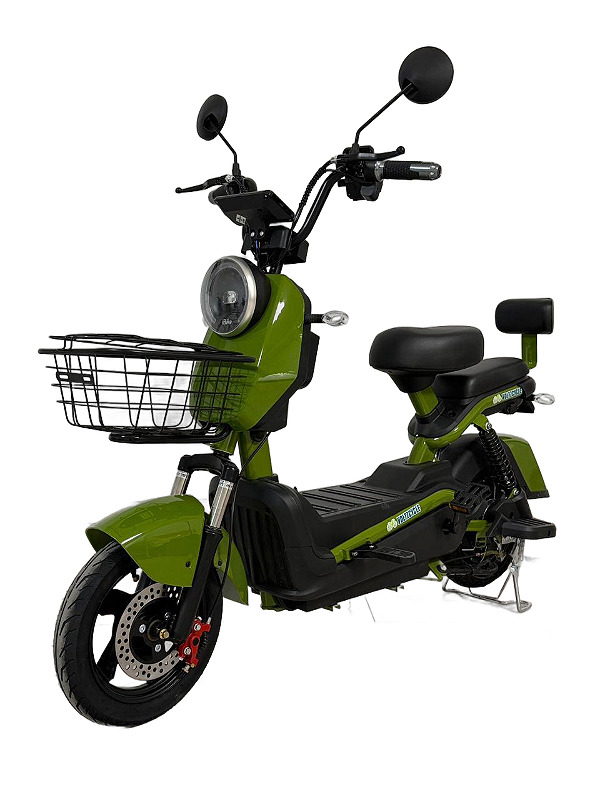 AUTOPROPELIDO MOD: SPARK POTENCIA: 1.000WATTS BATERIA: LITIO 60V 20AH COR: VERDE MILITAR