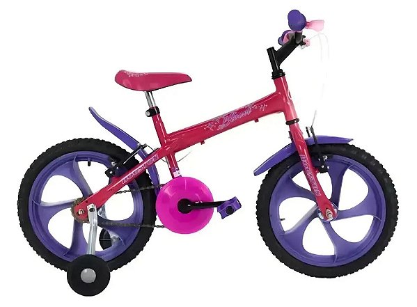 BICICLETA HOUSTON BLOOM ARO 16 ROSA PEROLA  ROSA PEROLA